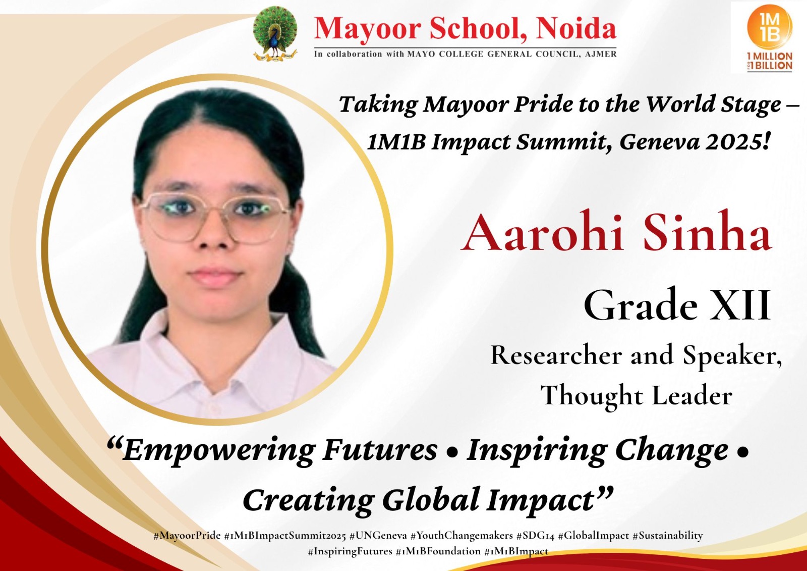 A Moment of Great Pride for Mayoor School, Noida!